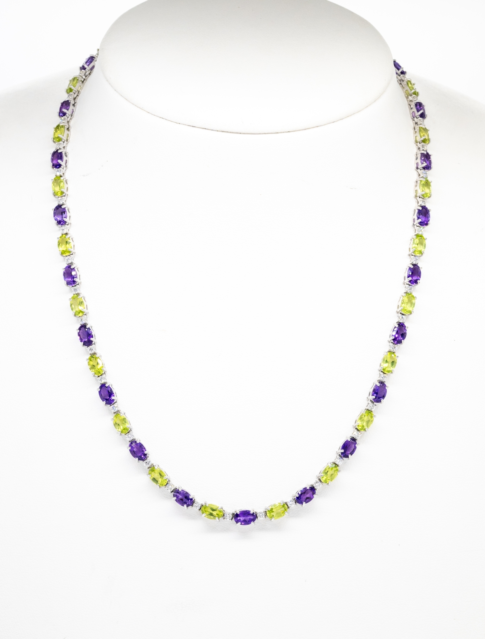 Dr.HANDA GEM アメジスト・ペリドットネックレス 345106 | WATCH WORLD